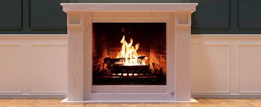 Decorative Electric Fireplace Installation in Angleton, Texas