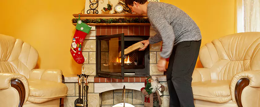 Gas to Wood-Burning Fireplace Conversion Services in Angleton, Texas