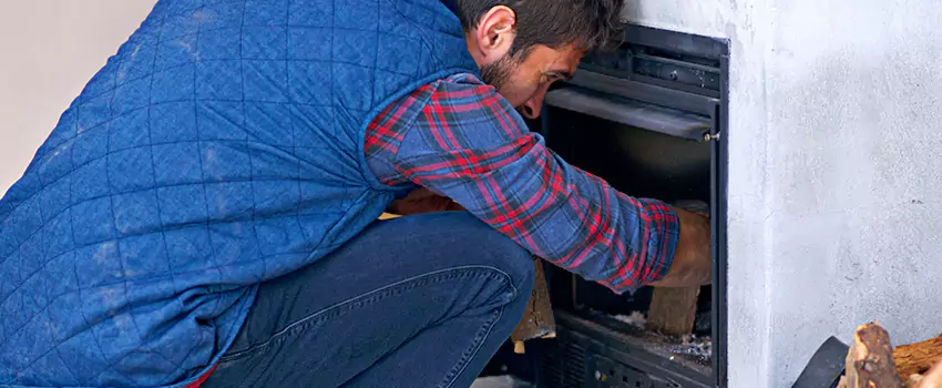 Gas Fireplace Inspection in Angleton, Texas