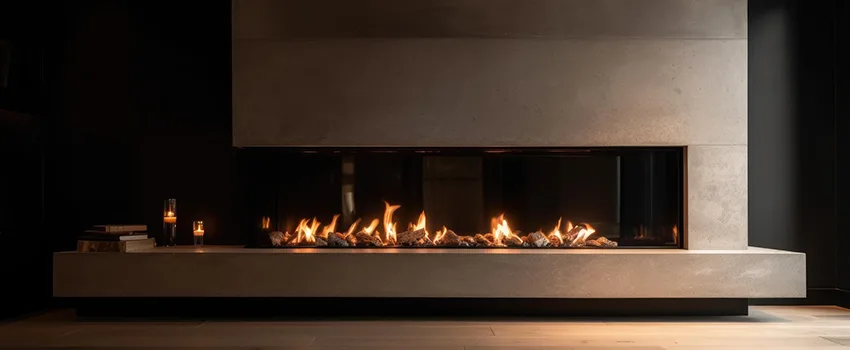 Gas Fireplace Ember Bed Design Services in Angleton, Texas