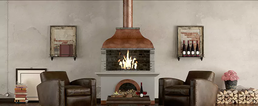 Thelin Hearth Products Providence Pellet Insert Fireplace Installation in Angleton, TX