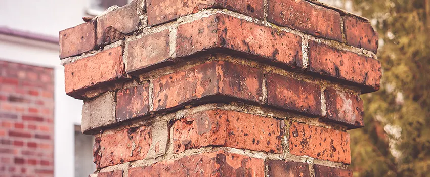 Cracked Chimney Bricks Repair Cost in Angleton, Texas
