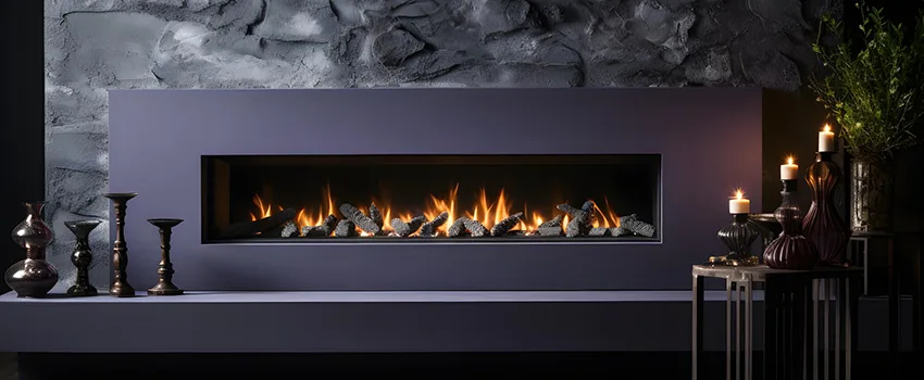 Ember Bed for Ventless Gas Fireplace in Angleton, TX