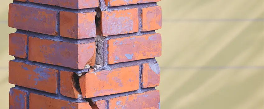 Repairing Cracked Porcelain Tiles for Fireplace in Angleton, TX